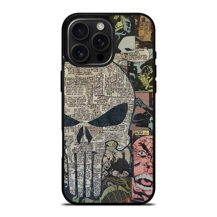THE PUNISHER COMIC iPhone 16 Pro Max Case