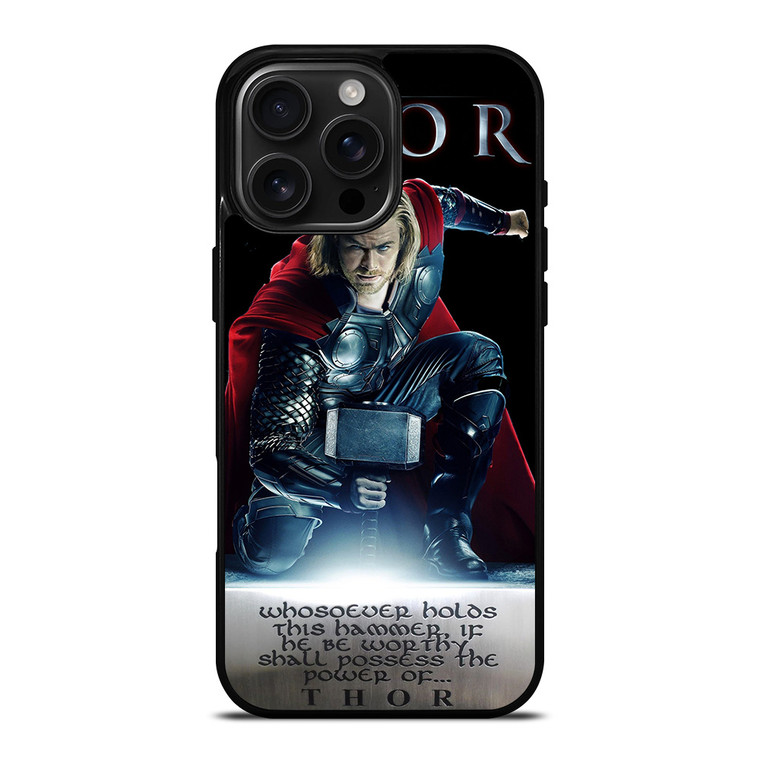 THOR MARVEL iPhone 16 Pro Max Case