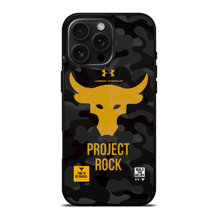 UNDER ARMOUR PROJECT ROCK CAMO (2) iPhone 16 Pro Max Case