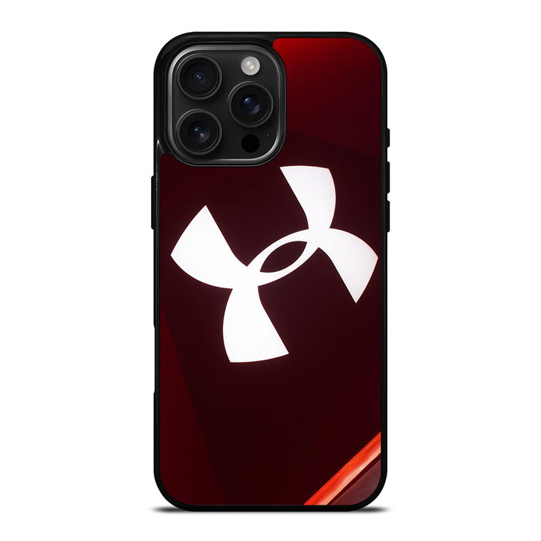 UNDER ARMOUR RED LOGO iPhone 16 Pro Max Case