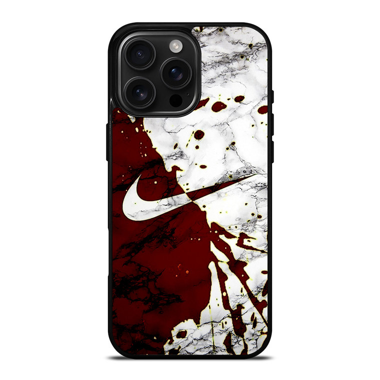 UNIQUE NIKE MARBLE LOGO iPhone 16 Pro Max Case
