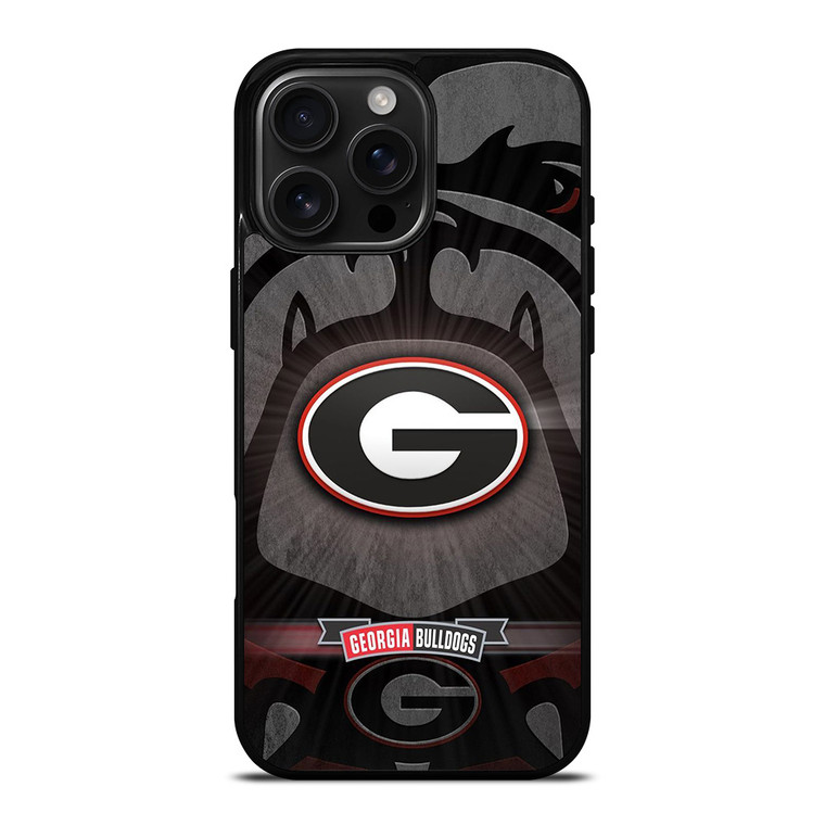 UNIVERSITY OF GEORGIA BULLDOGS 2 iPhone 16 Pro Max Case