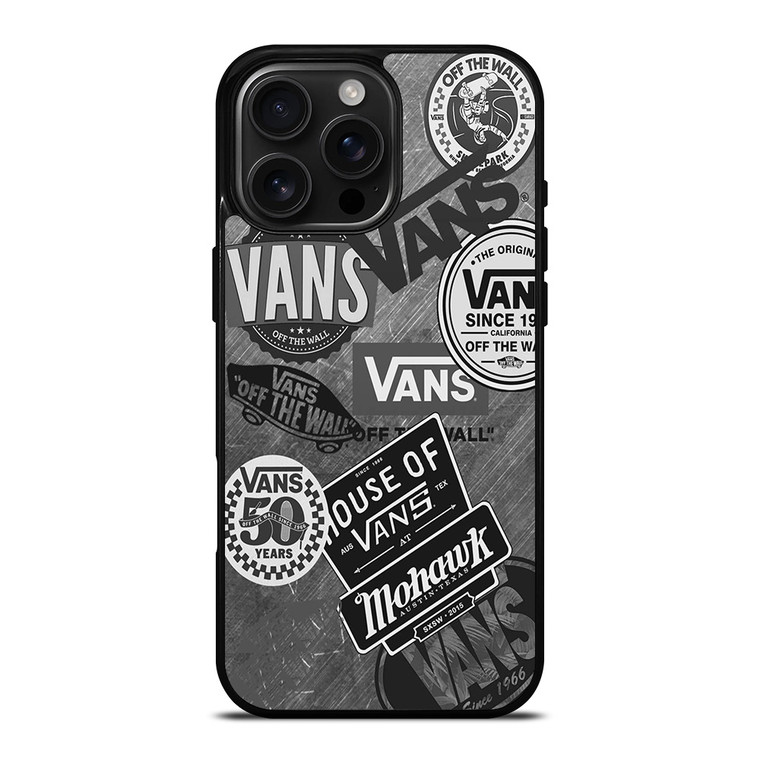 VANS CLASSIC STICKER COLLAGE iPhone 16 Pro Max Case