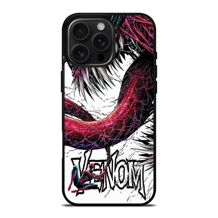 VENOM VS SPIDERMAN MARVEL COMIC iPhone 16 Pro Max Case