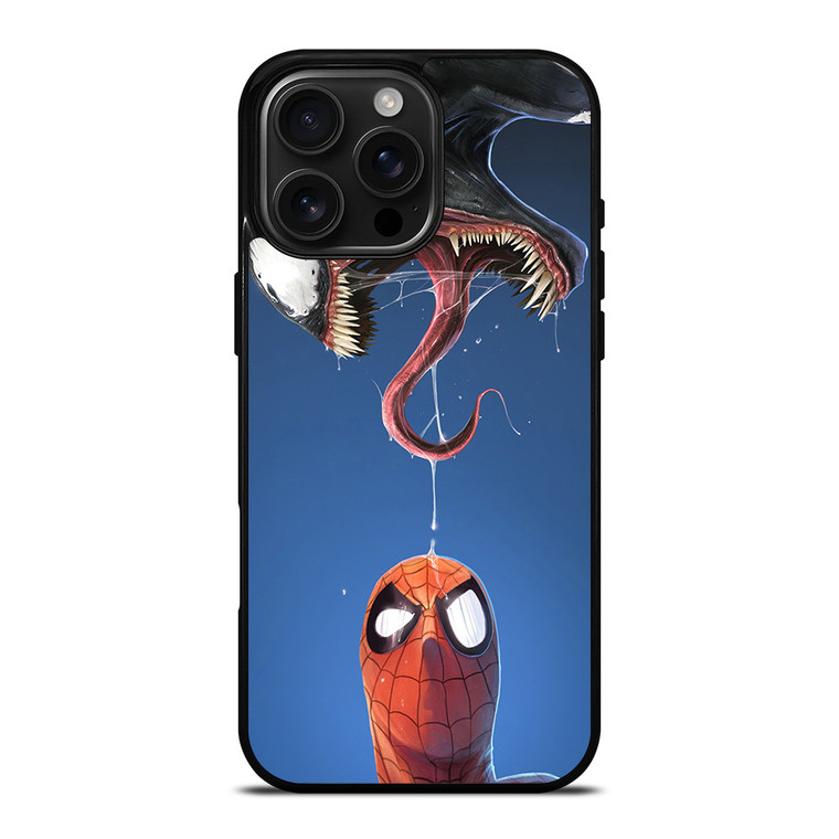VENOM VS SPIDERMAN VILLAIN iPhone 16 Pro Max Case