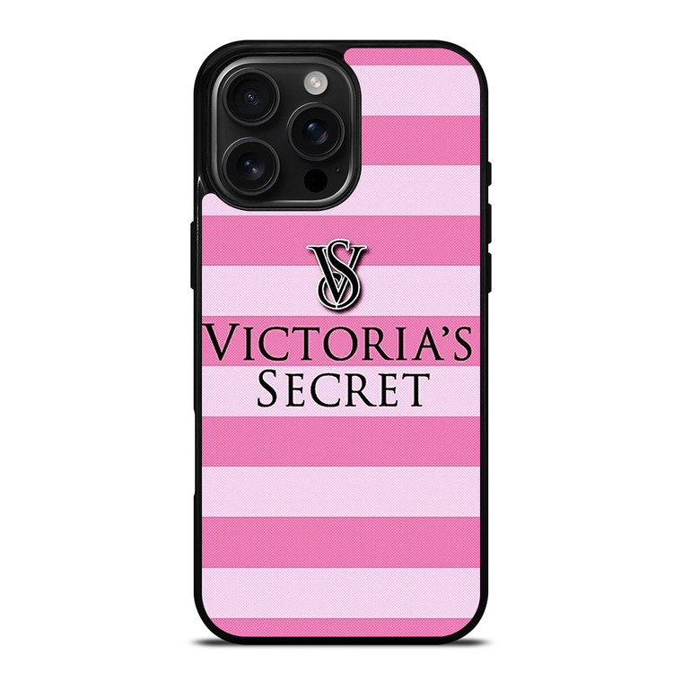VICTORIA SECRET HORIZONTAL STRIPE LOGO iPhone 16 Pro Max Case