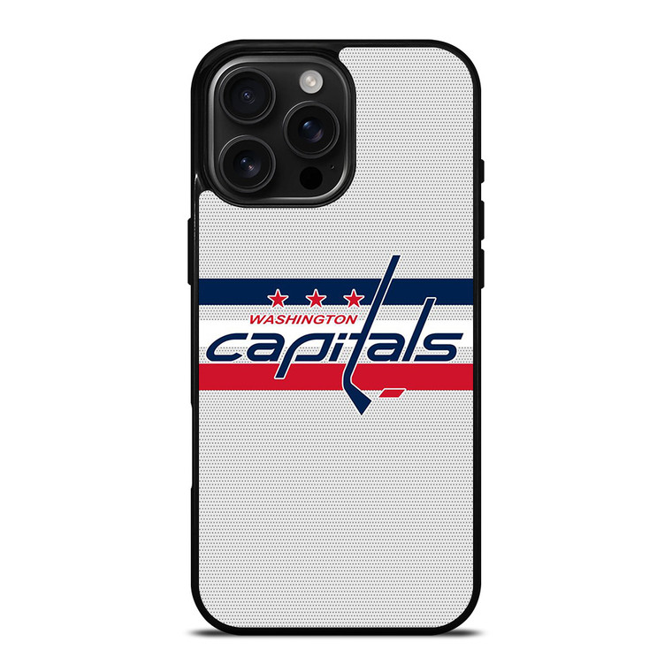 WASHINGTON CAPITALS LOGO EMBLEM HOCKEY CLUB iPhone 16 Pro Max Case