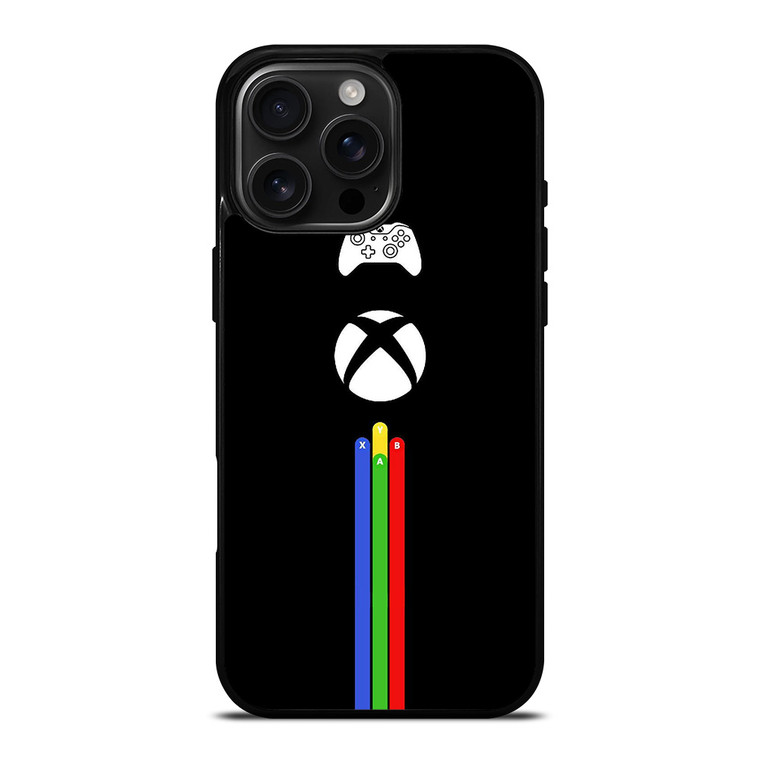 X BOX GAME CONSOLE ARTWORK iPhone 16 Pro Max Case