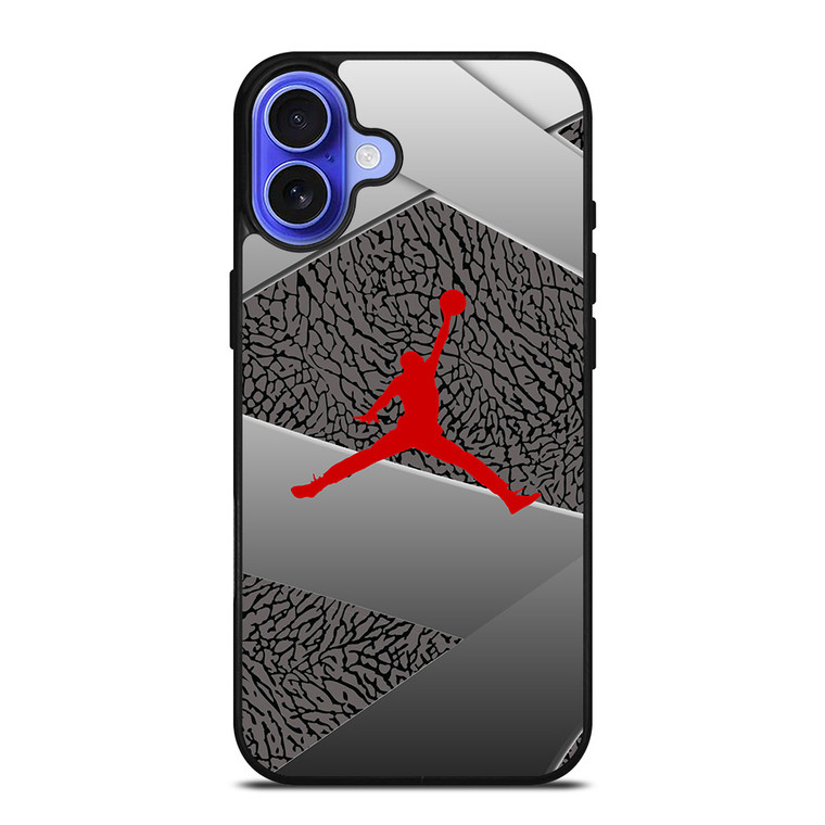 AIR JORDAN LOGO 3 iPhone 16 Case