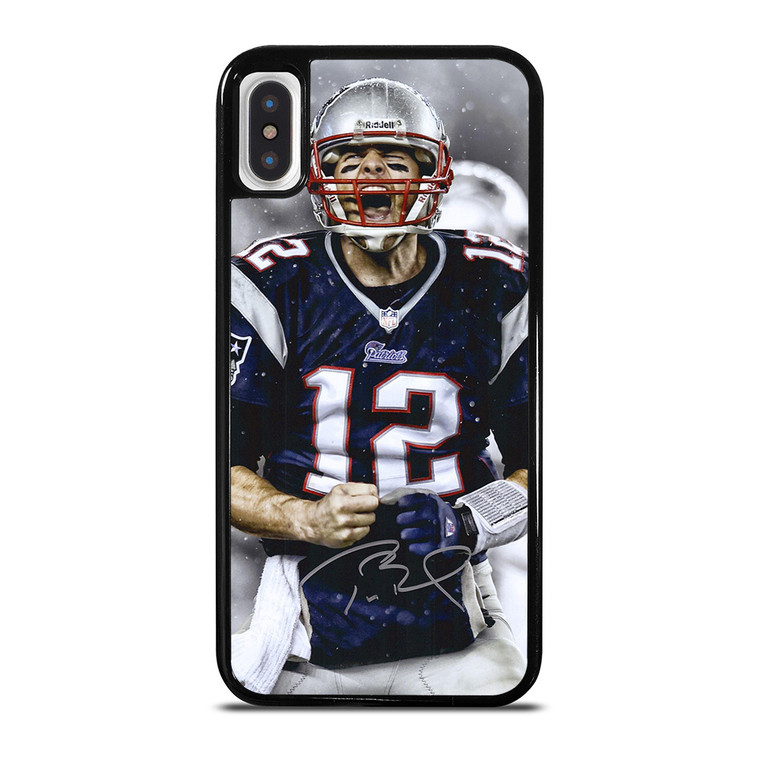 TOM BRADY NEW ENGLAND PATRIOTS NFL iPhone X / XS Case