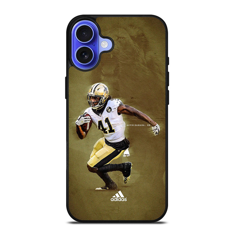 ALVIN KAMARA NEW ORLEANS SAINTS WHITE JERSEY iPhone 16 Case