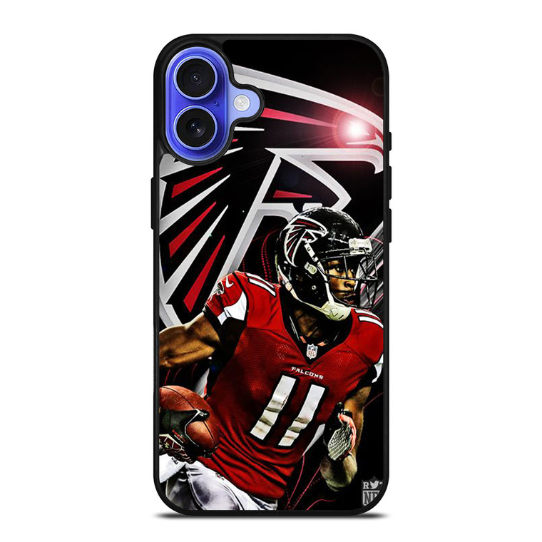 ATLANTA FALCONS 11 JULIO JONES iPhone 16 Case