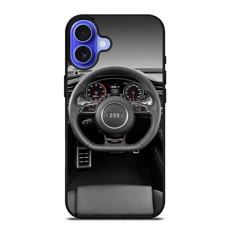 AUDI STEER LOGO iPhone 16 Case