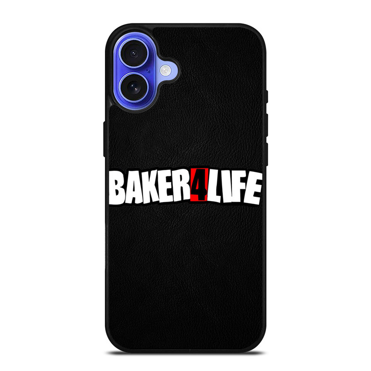 BAKER 4 LIFE LEATHER LOGO iPhone 16 Case