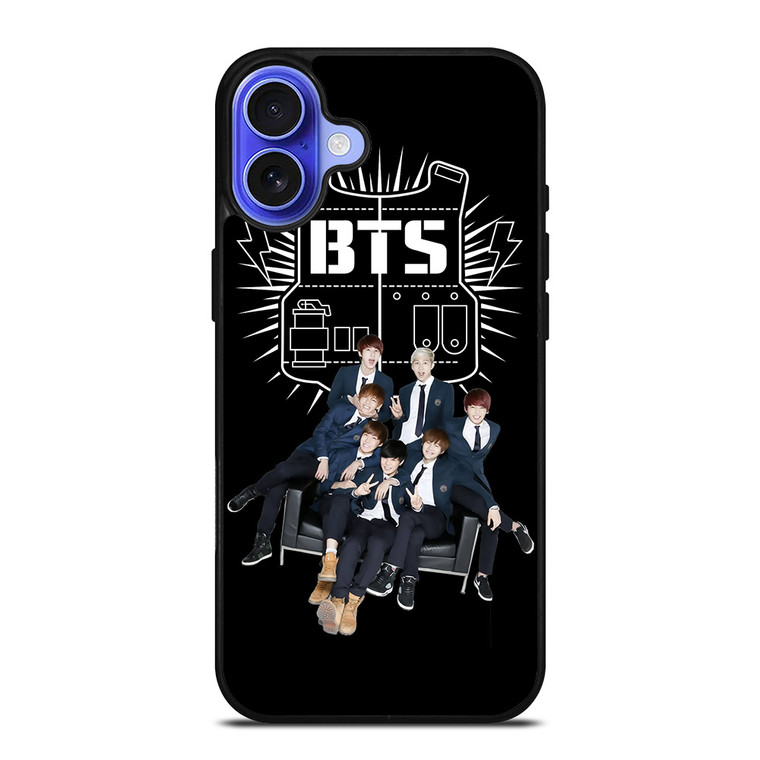 BANGTAN BOYS BTS FAMILY iPhone 16 Case
