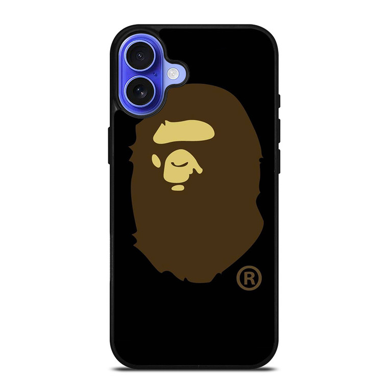 BAPE LOGO BROWN iPhone 16 Case BAPE LOGO BROWN iPhone 16 Case