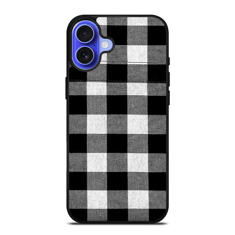 BLACK AND WHITE BUFFALO iPhone 16 Case