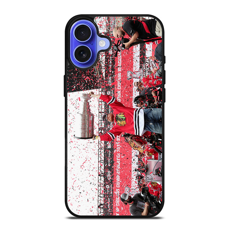 BLACKHAWKS HOCKEY CHICAGO CEREMONY iPhone 16 Case