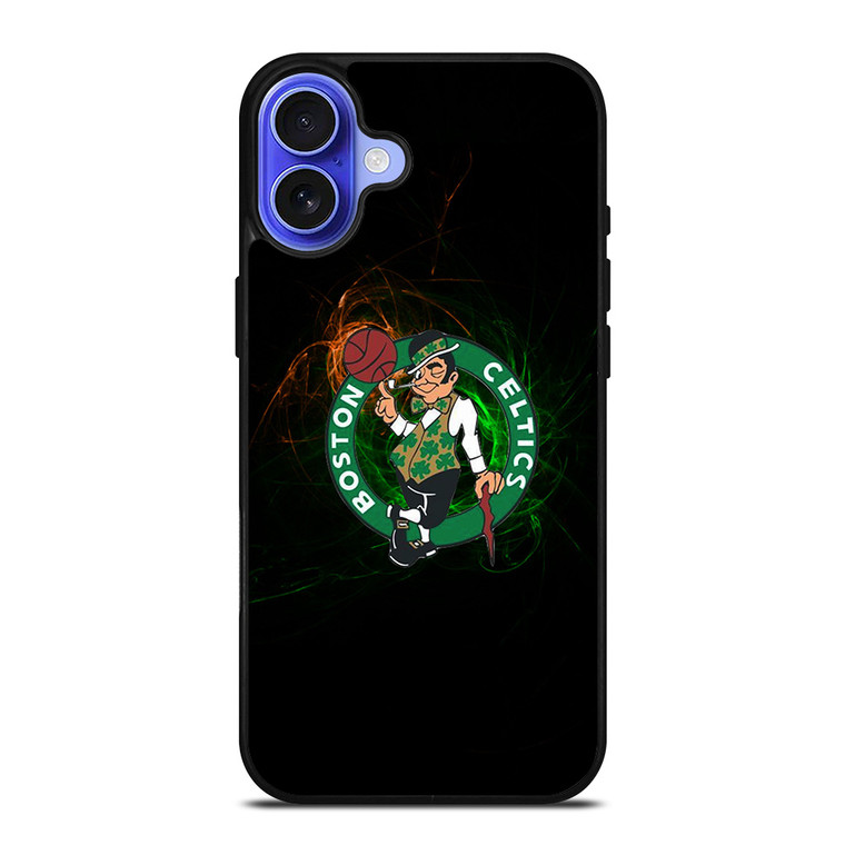 BOSTON CELTICS LOGO ART iPhone 16 Case