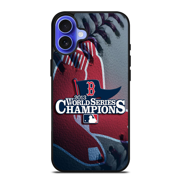 BOSTON RED SOX CHAMPIONS BASEBALL iPhone 16 Case