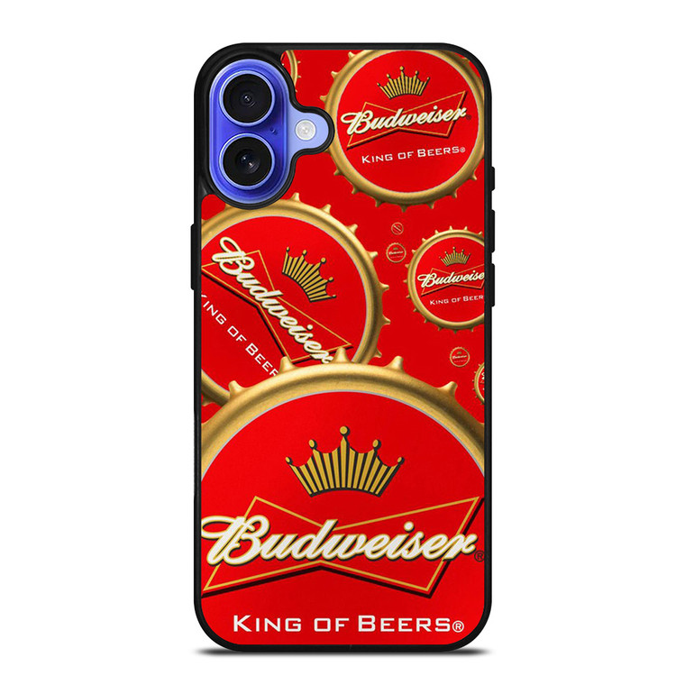 BUDWEISER BOTTLE CAP LOGO iPhone 16 Case
