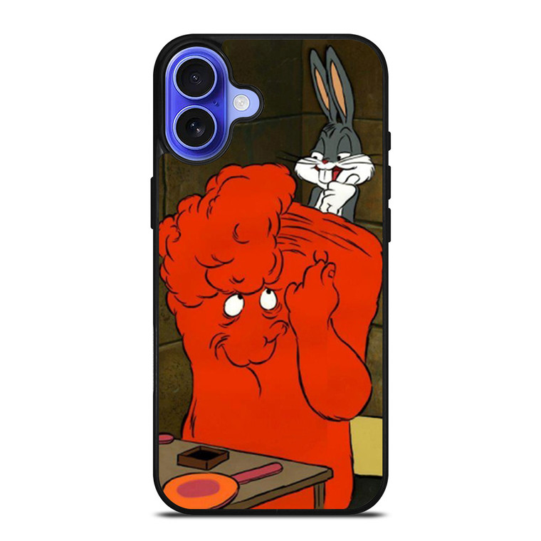 BUGS BUNNY AND GOSSAMER RED iPhone 16 Case