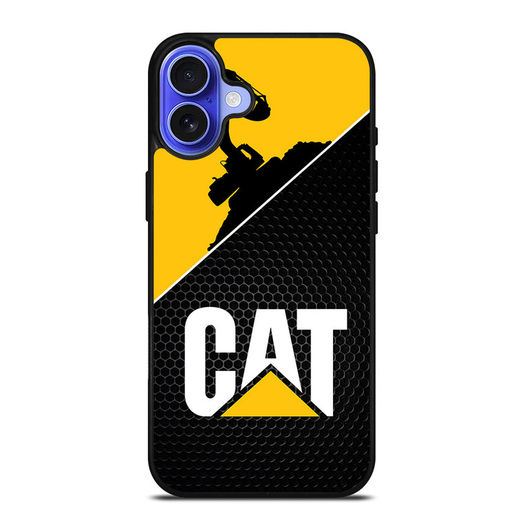 CATERPILLAR EXCAVATOR PATTERN iPhone 16 Case