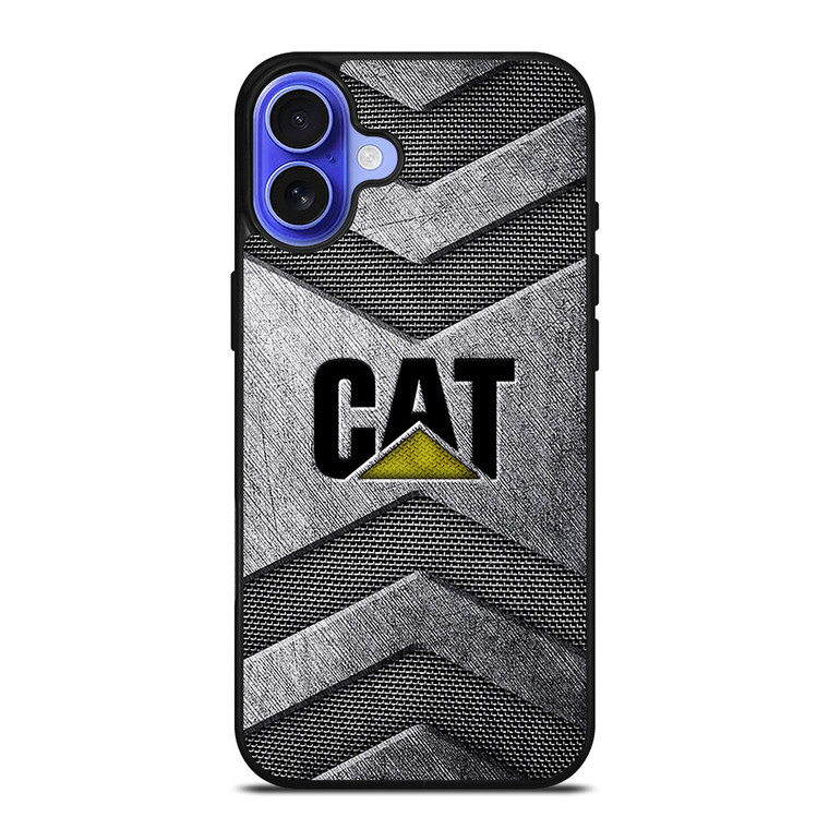 CATERPILLAR TRACTOR CAT METAL LOGO iPhone 16 Case CATERPILLAR TRACTOR CAT METAL LOGO iPhone 16 Case