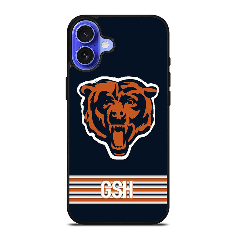 CHICAGO BEARS LOGO EMBLEM iPhone 16 Case