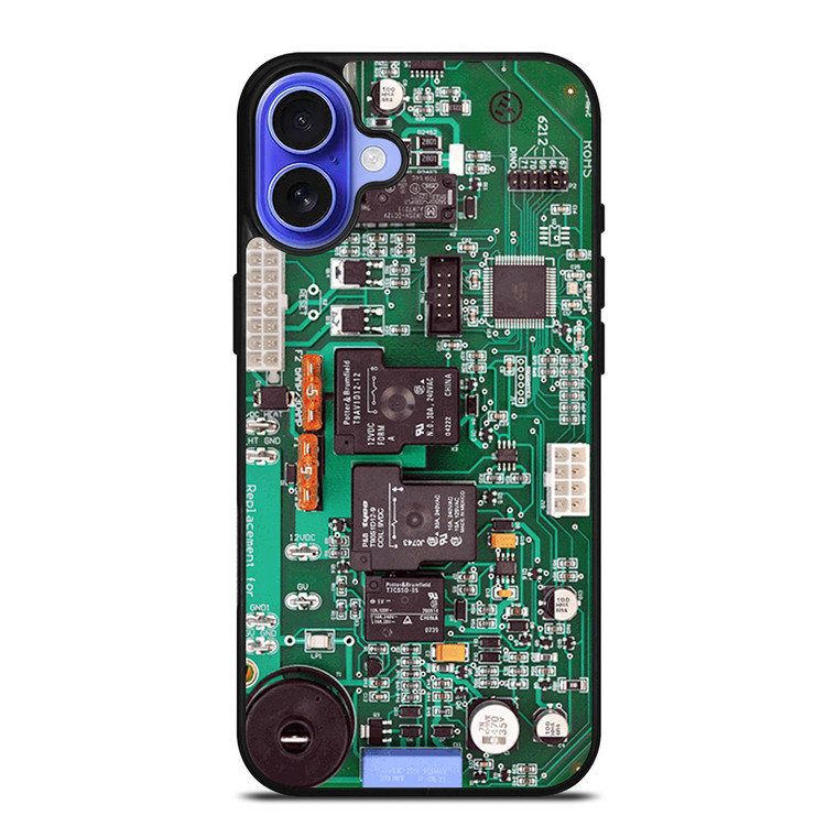 COMPUTER MOTHERBOARD CIRCUIT BOARD iPhone 16 Case