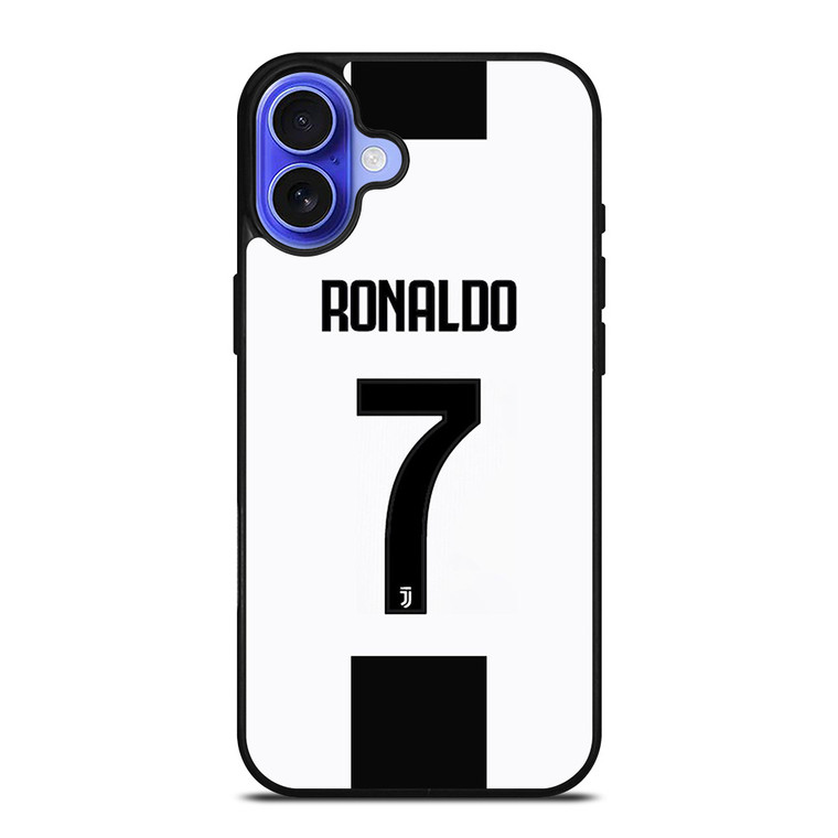 CRISTIANO RONALDO JERSEY 7 JUVENTUS iPhone 16 Case