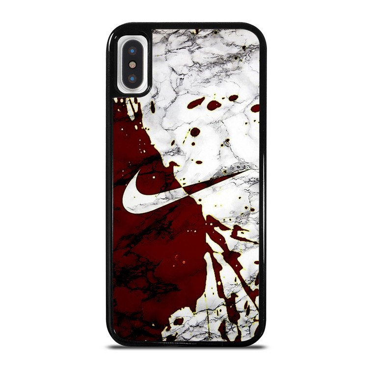 UNIQUE NIKE MARBLE LOGO iPhone X / XS Case
