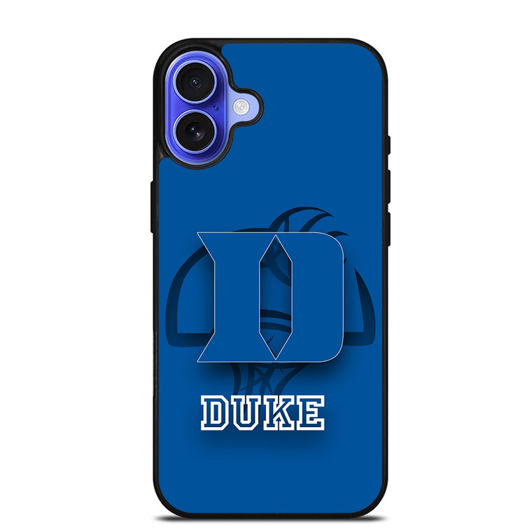 DUKE BLUE DEVILS INITIAL iPhone 16 Case
