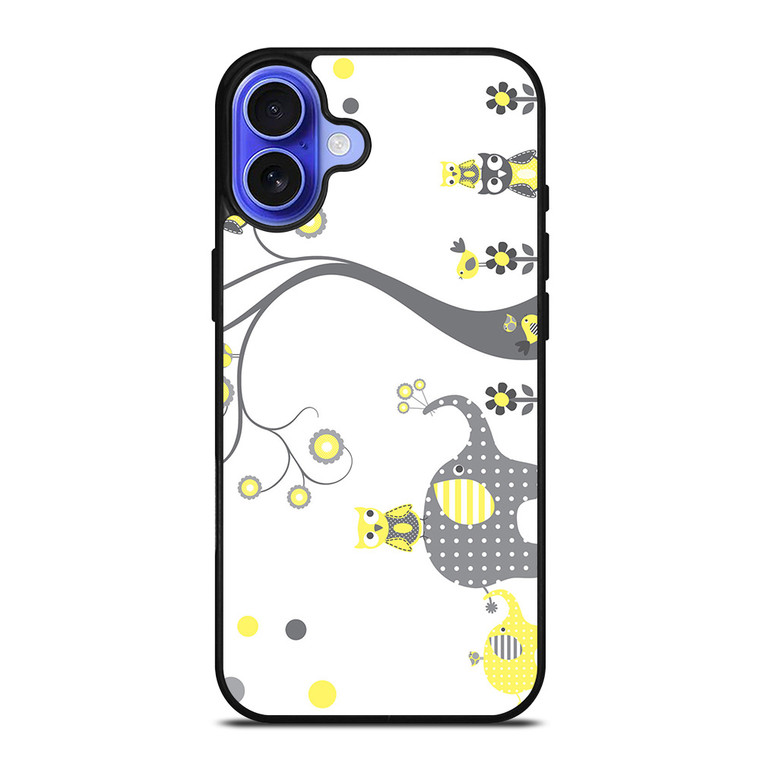 ELEPHANT CHEVRON PATTERN iPhone 16 Case