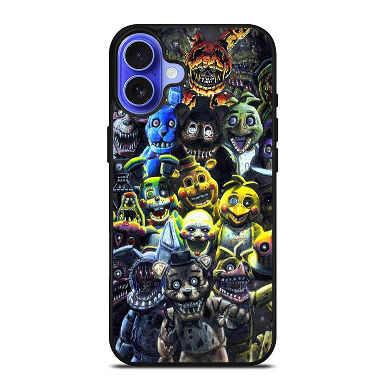FIVE NIGHTS AT FREDDY'S FNAF HOROR iPhone 16 Case