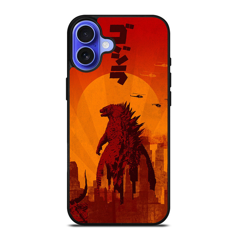 GODZILA MONSTER ART iPhone 16 Case