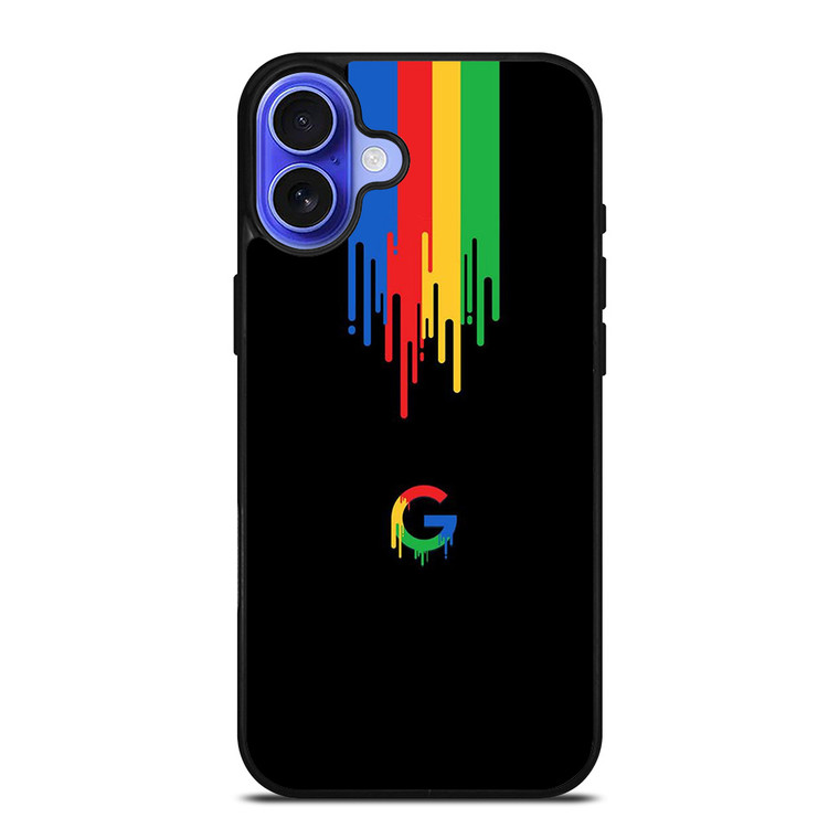 GOOGLE LOGO MELTING iPhone 16 Case