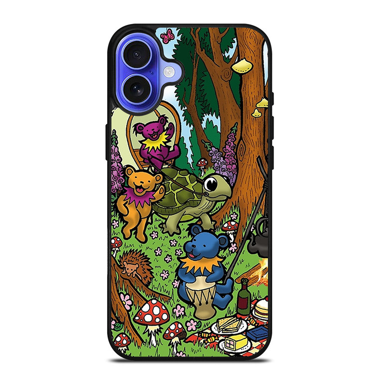 GRATEFUL DEAD DANCING BEARS 2 iPhone 16 Case
