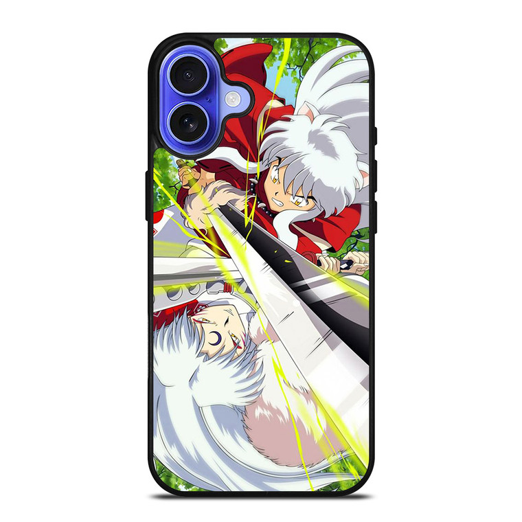 INUYASHA VS SESSHOMARU MANGA ANIME iPhone 16 Case