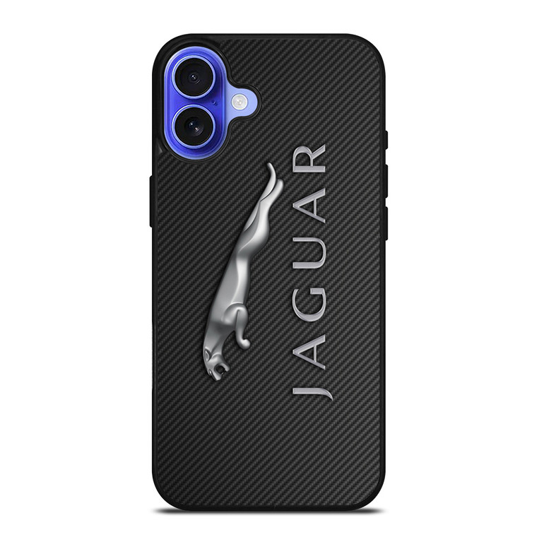 JAGUAR CAR LOGO CARBON iPhone 16 Case