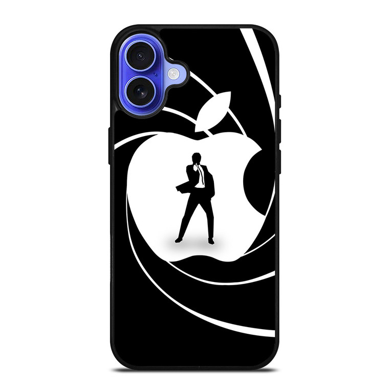 JAMES BOND 007 APPLE LOGO iPhone 16 Case