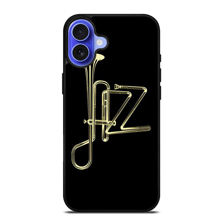 JAZZ MUSIC TRUMPET iPhone 16 Case