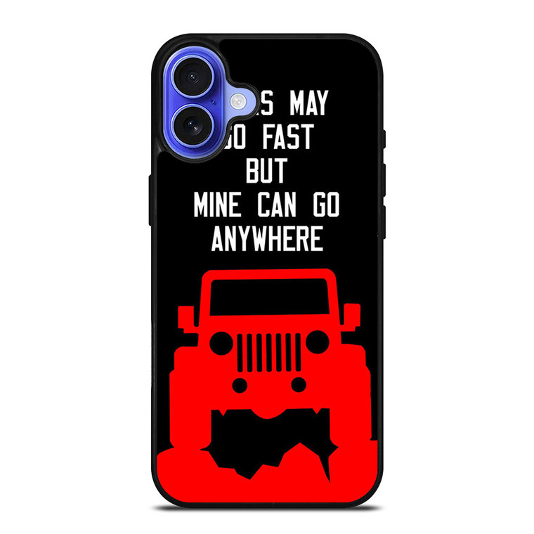 JEEP ADVENTURE QUOTE iPhone 16 Case JEEP ADVENTURE QUOTE iPhone 16 Case