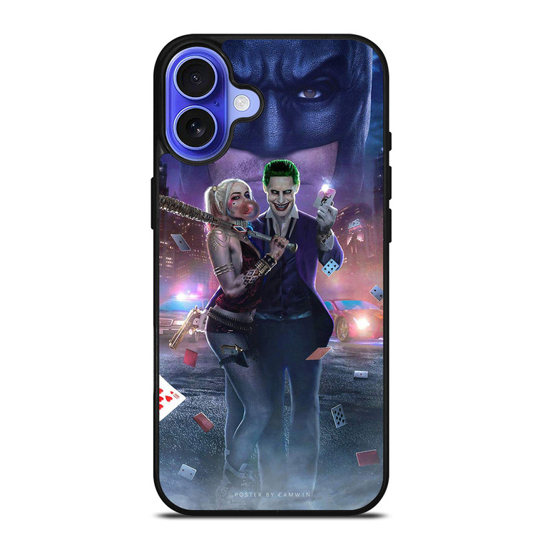 JOKER AND HARLEY QUINN DC iPhone 16 Case