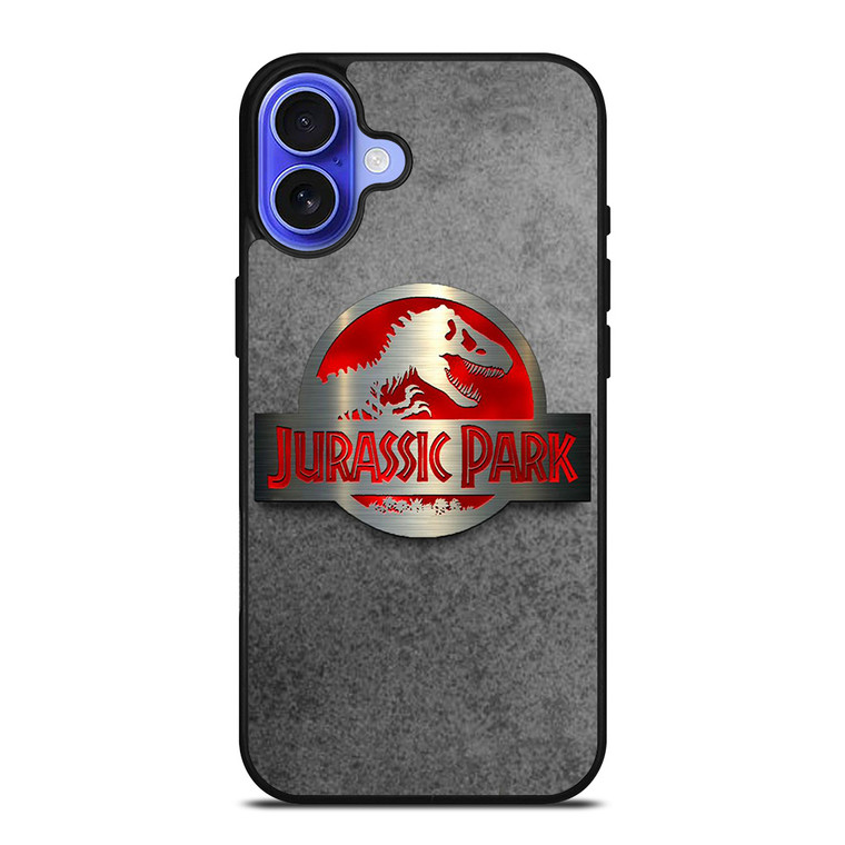 JURASSIC LOGO METAL iPhone 16 Case