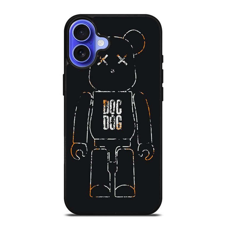 KAWS BEAR DOC DOG iPhone 16 Case