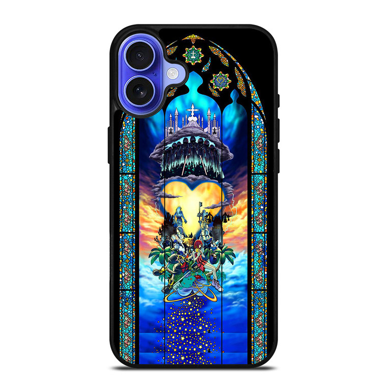 KINGDOM HEARTS ART GLASS iPhone 16 Case