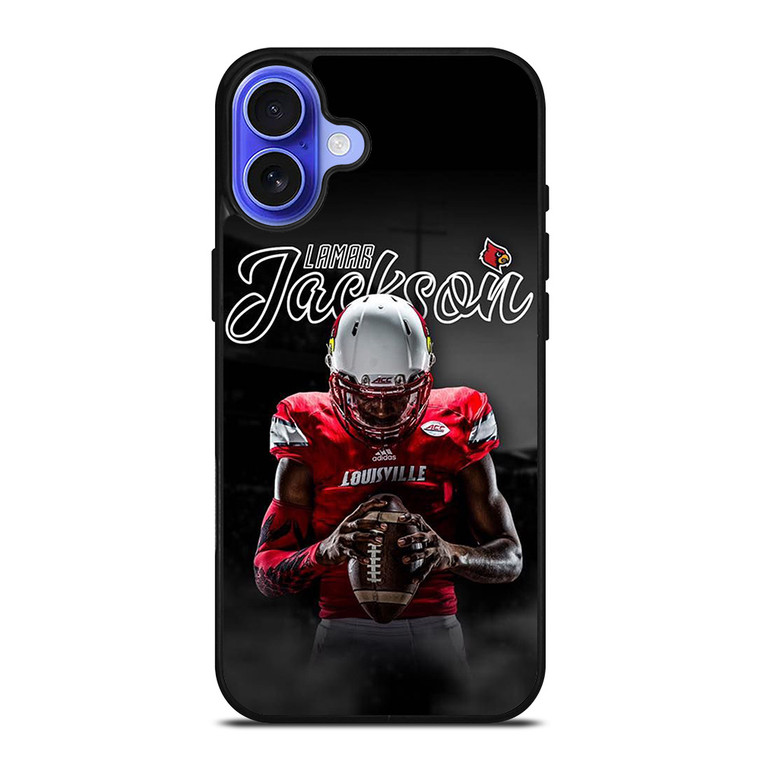 LAMAR JACKSON LOUISVILLE iPhone 16 Case