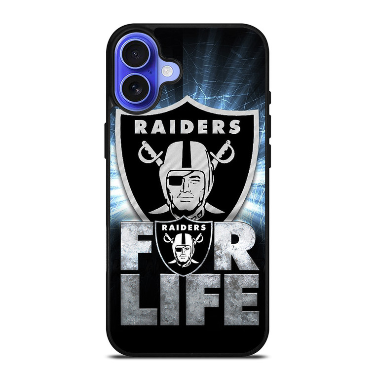 LAS VEGAS RAIDERS FOOTBALL LOGO iPhone 16 Case