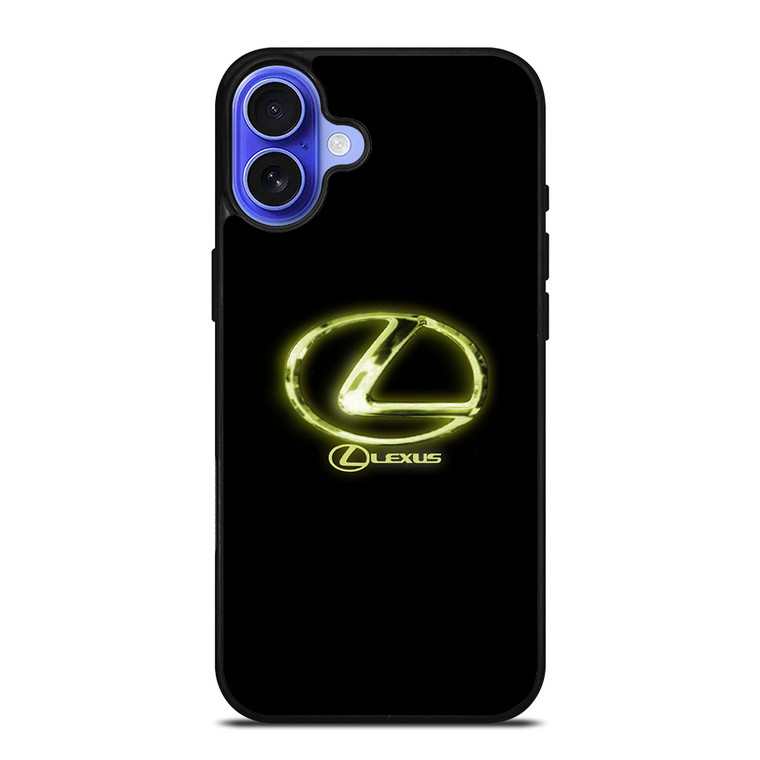 LEXUS CAR GREEN LOGO iPhone 16 Case